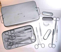Набор хирургического инструмента
